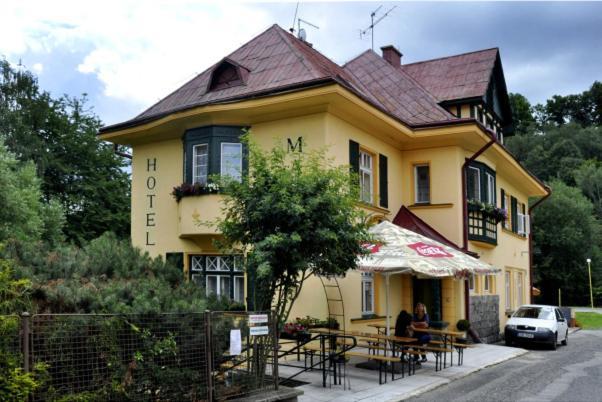 Penzion Marion Hotel Decin Exterior foto